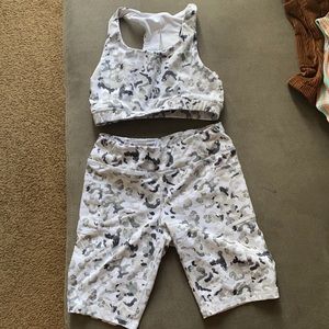 Kids workout outfit